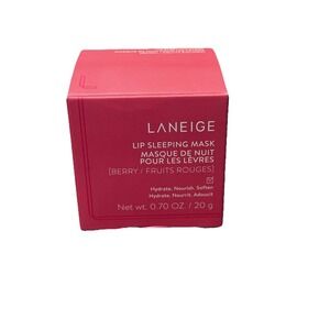 Laneige Lip Sleeping Mask, Berry, 0.70oz/ 20g